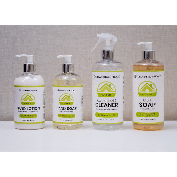 BUNDLE by CLEAN DESIGN HOME® - lotions, cleaner, soaps