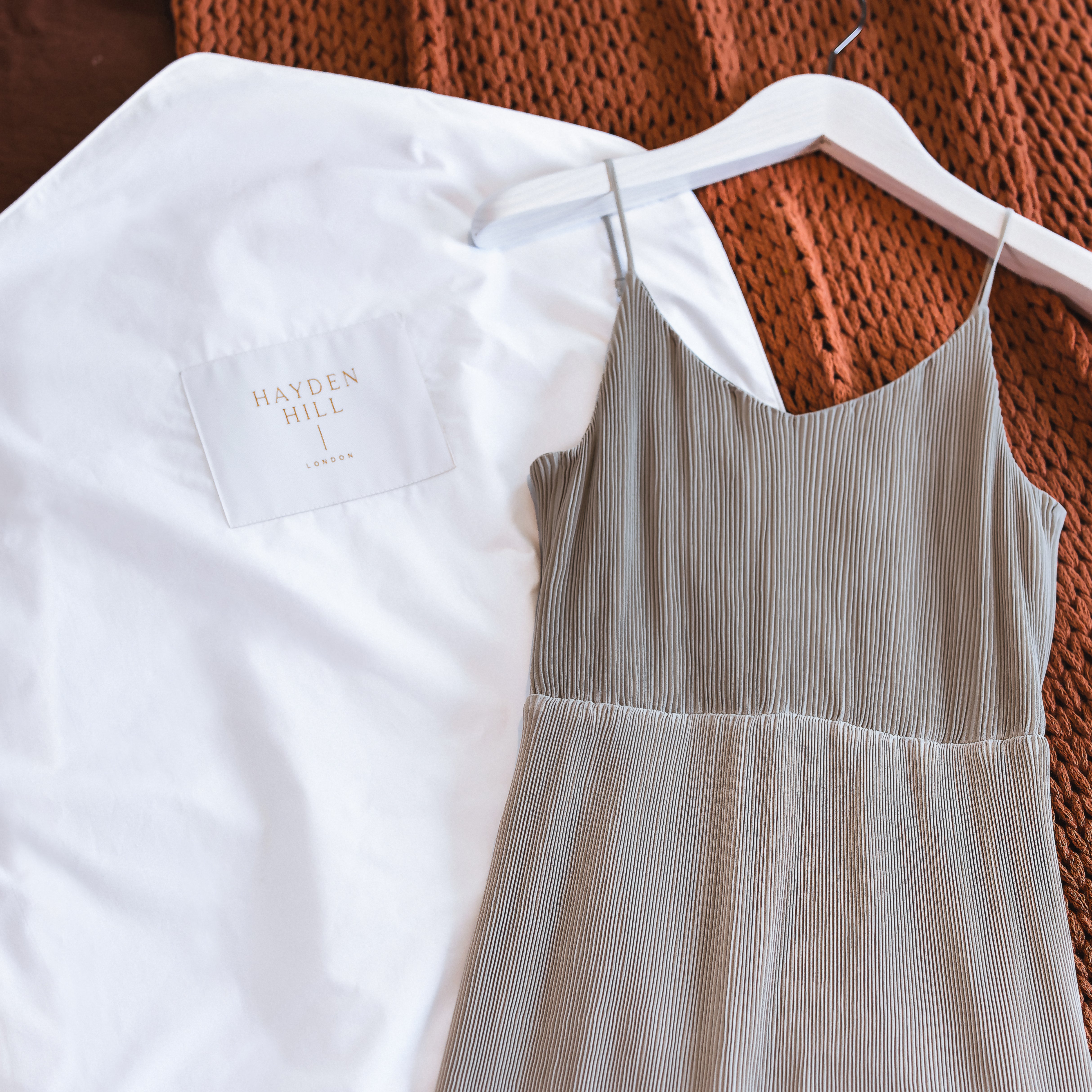 Long Organic Cotton Hanging Bag by Hayden Hill