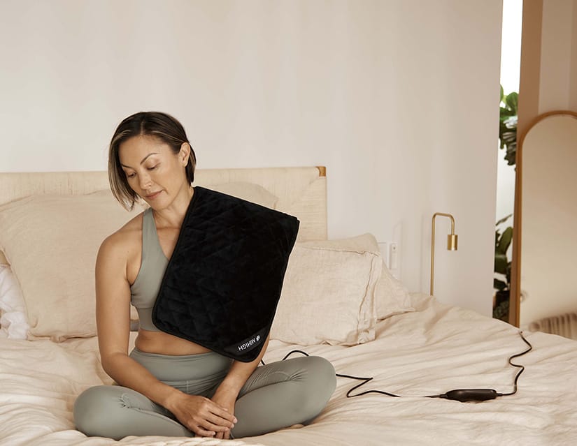 Weighted Infrared Heat Pad by Gravity