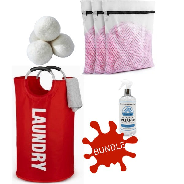 Clean Design Home® Laundry Basics Bundle