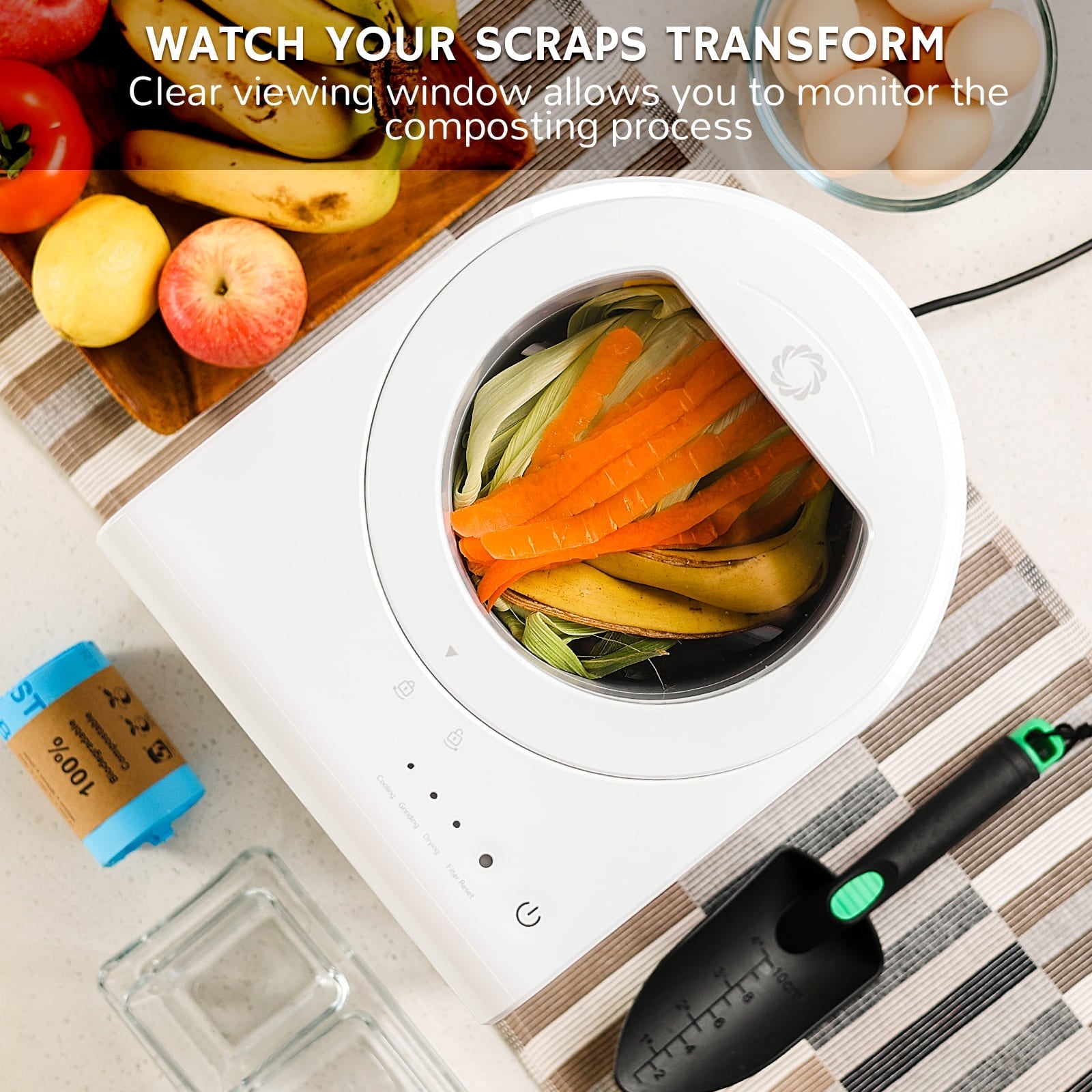 Electric Kitchen Composter by Revive