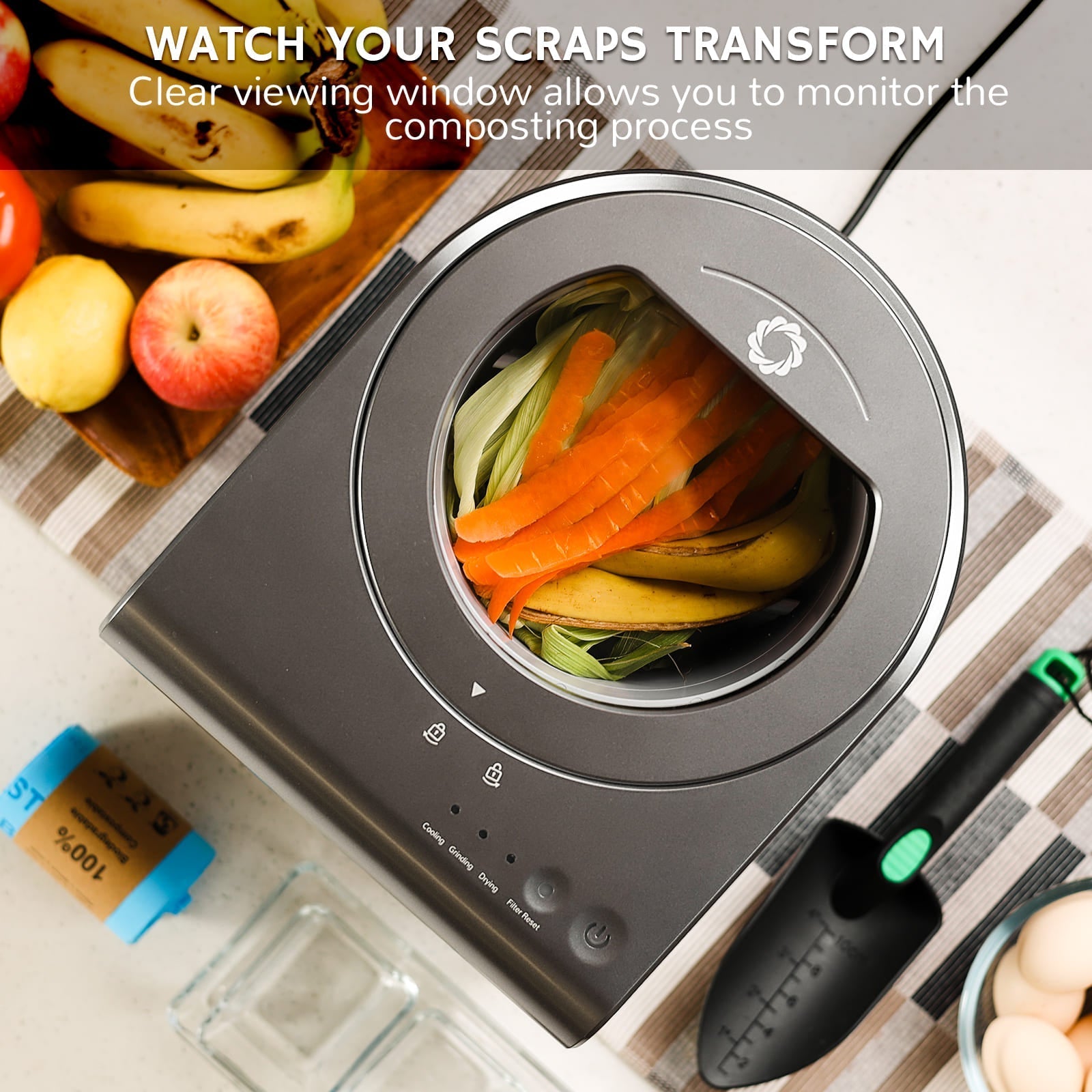Electric Kitchen Composter by Revive