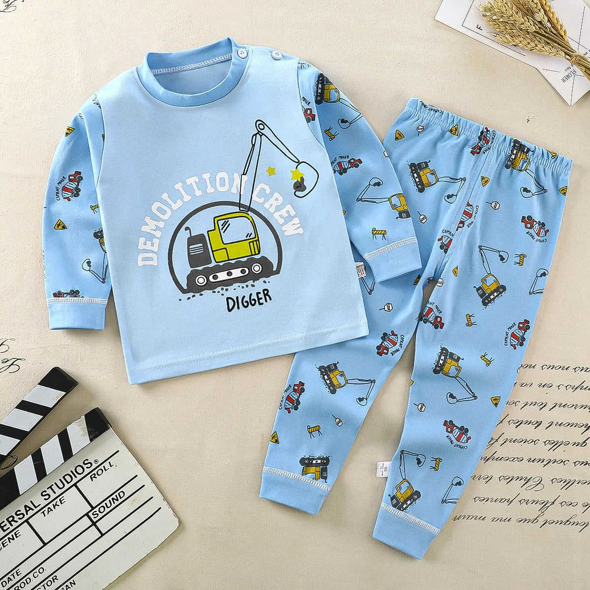 Child Pajamas - 100% cotton, 2 piece