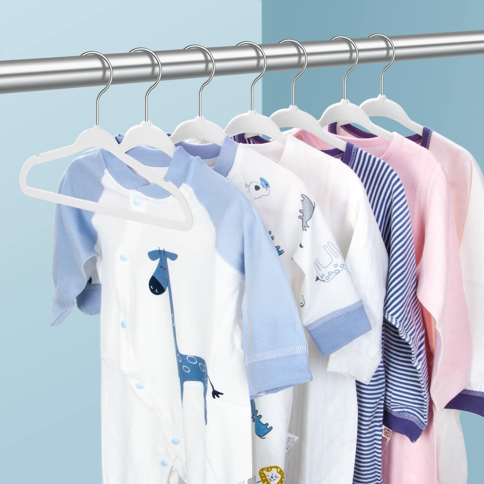 Child-Size Velvet Hangers, 50 Pack