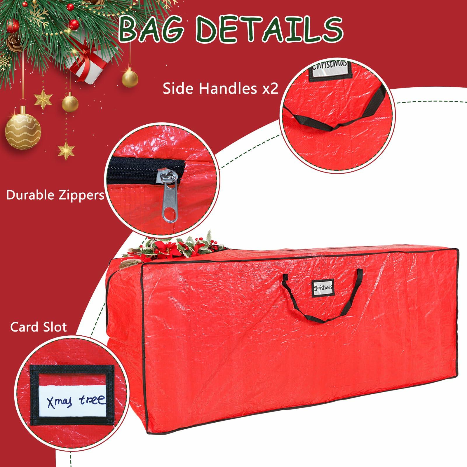 Christmas Tree & Ornament Storage Bags, 4 piece set by Falflor