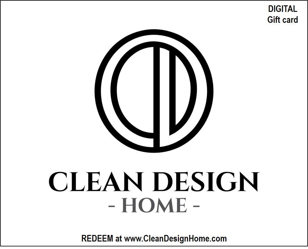 CLEAN DESIGN HOME Gift Card - CLEAN DESIGN HOME