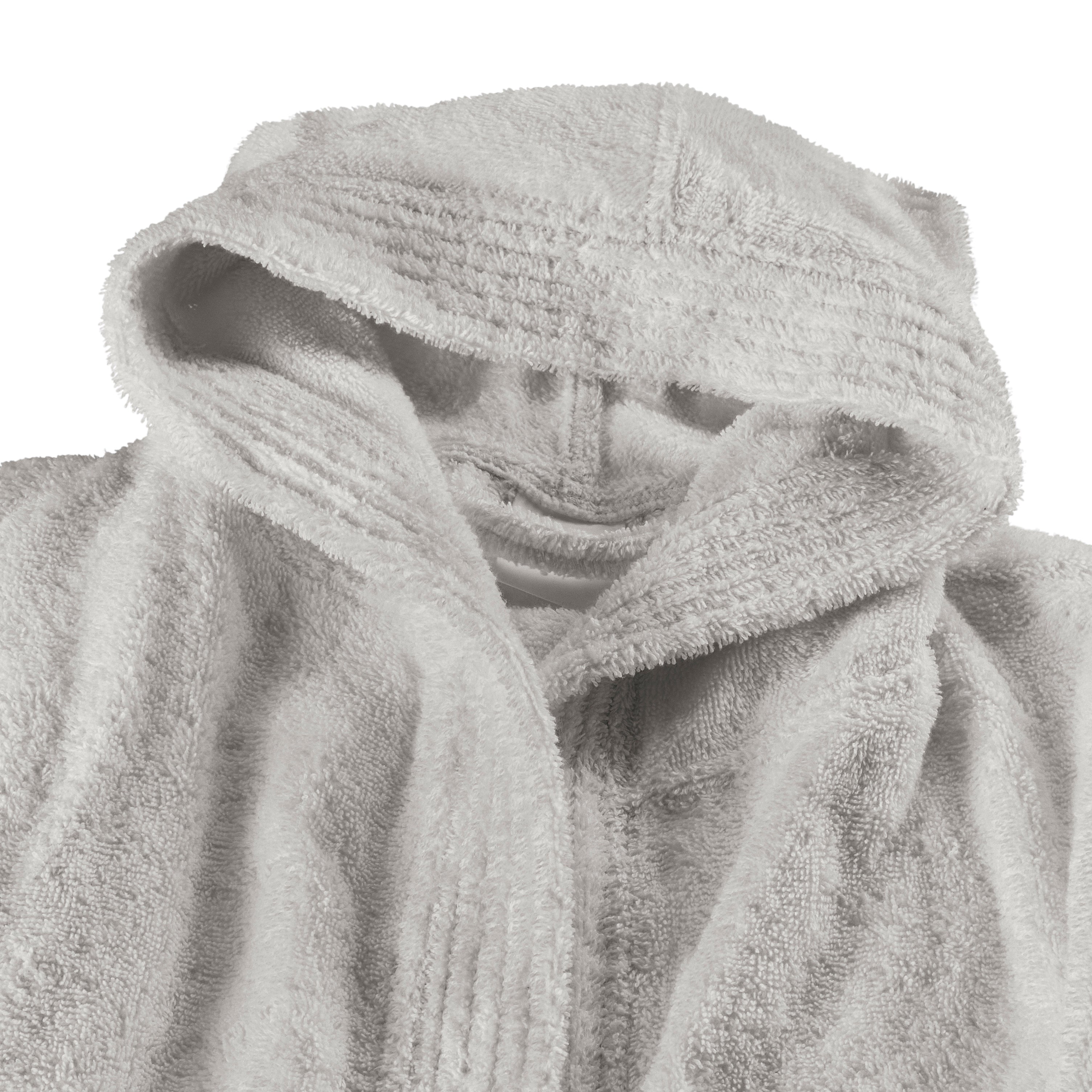 Terry Cotton Hooded Robe-Youth