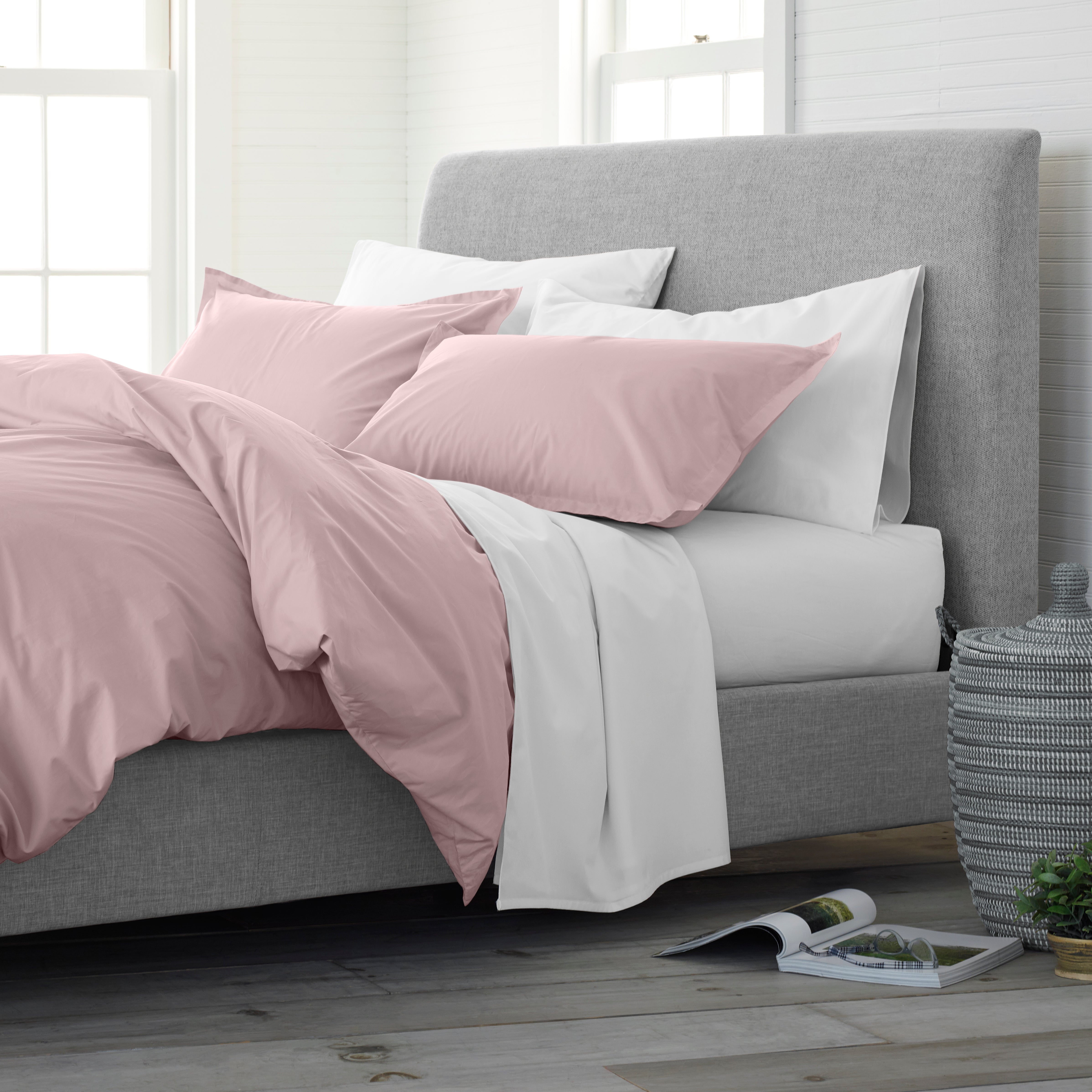 Duvet Cover Set, Cotton-Solid Color