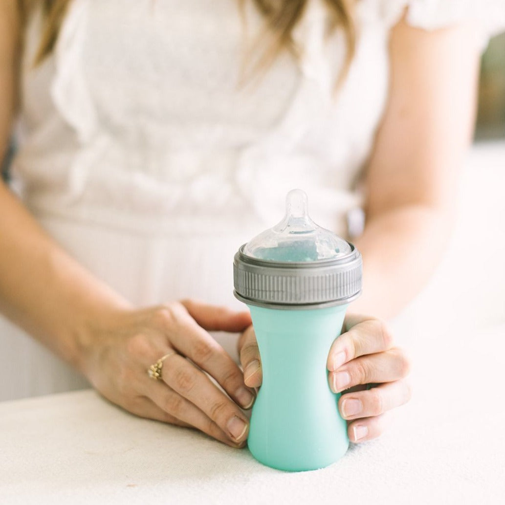 Silicone Baby Bottle by Mason Bottle