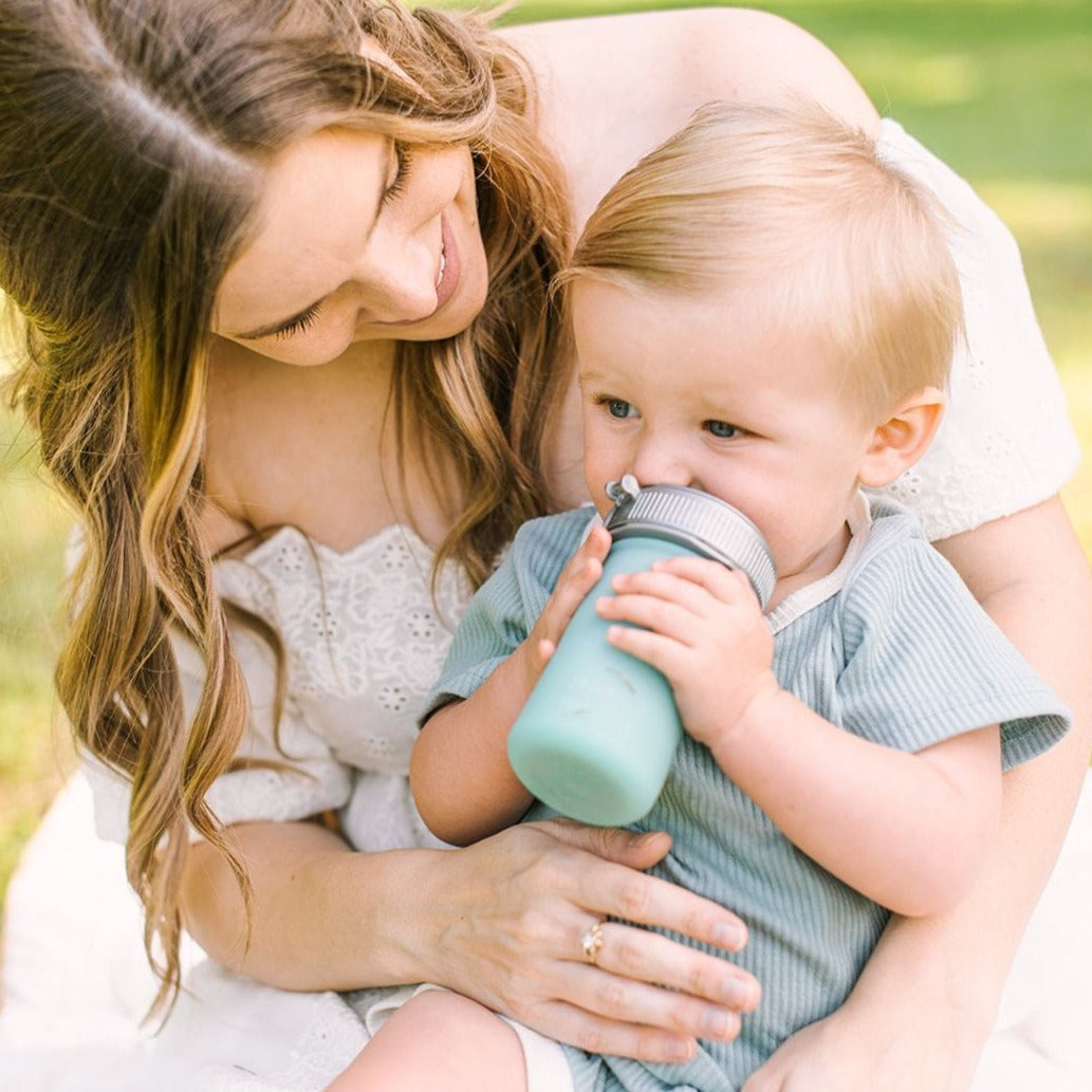 Silicone Baby Bottle by Mason Bottle