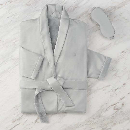 Robe-Satin with Eyemask Gift Set