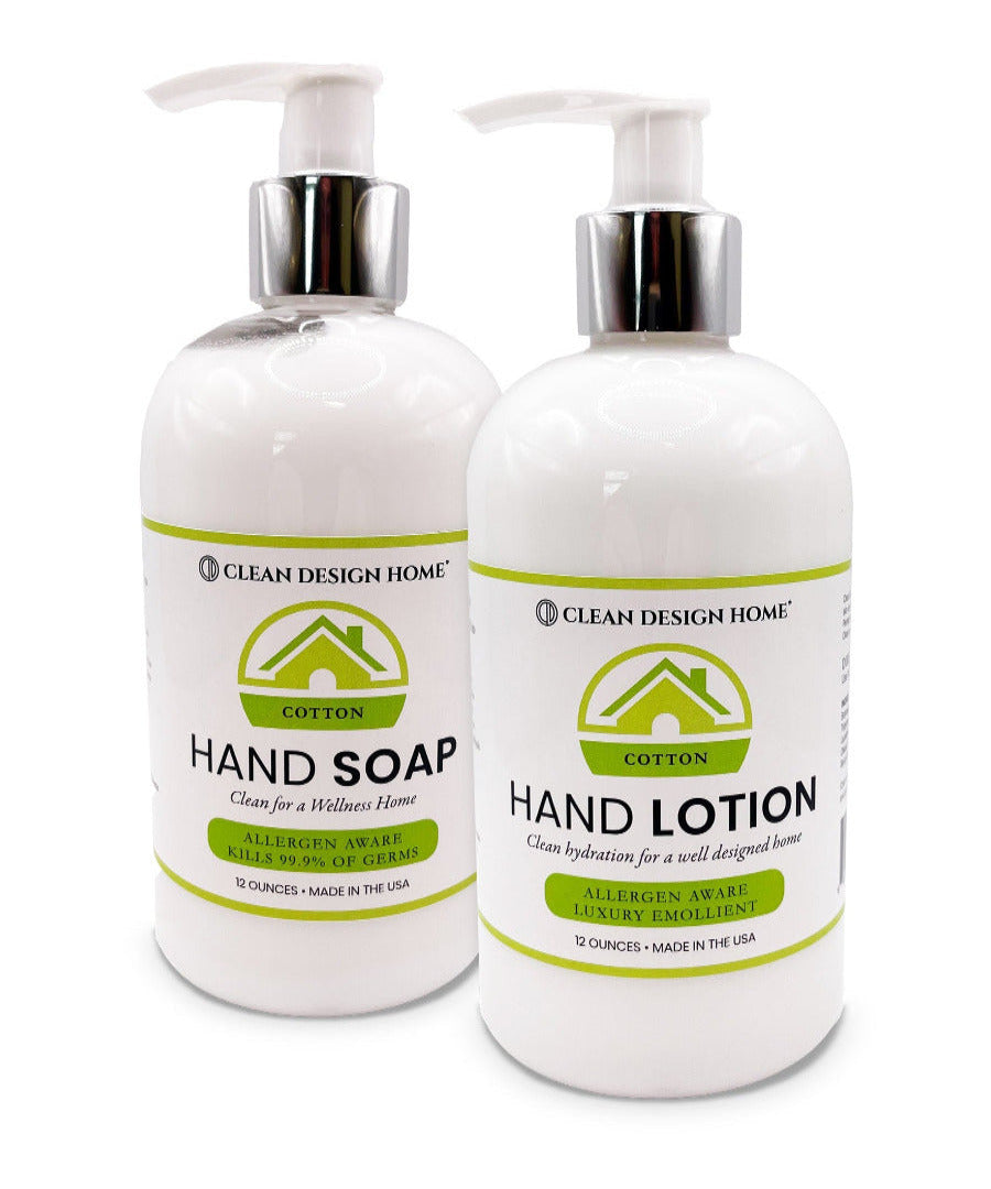 BUNDLE SET by CLEAN DESIGN HOME® soap-lotion