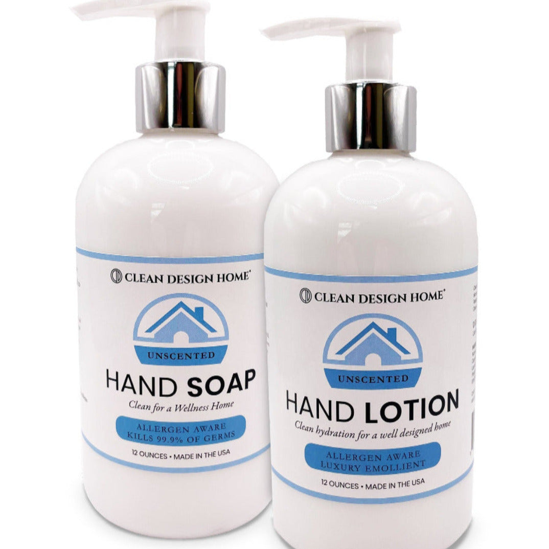 BUNDLE SET by CLEAN DESIGN HOME® soap-lotion